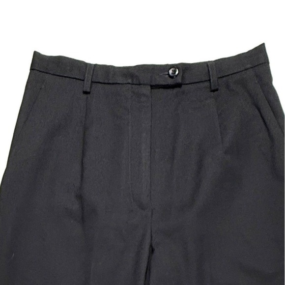 Pendleton Pants - Vintage Pendleton Virgin‎ Wool Black Dress Pants Trousers Women's Size 4 VTG